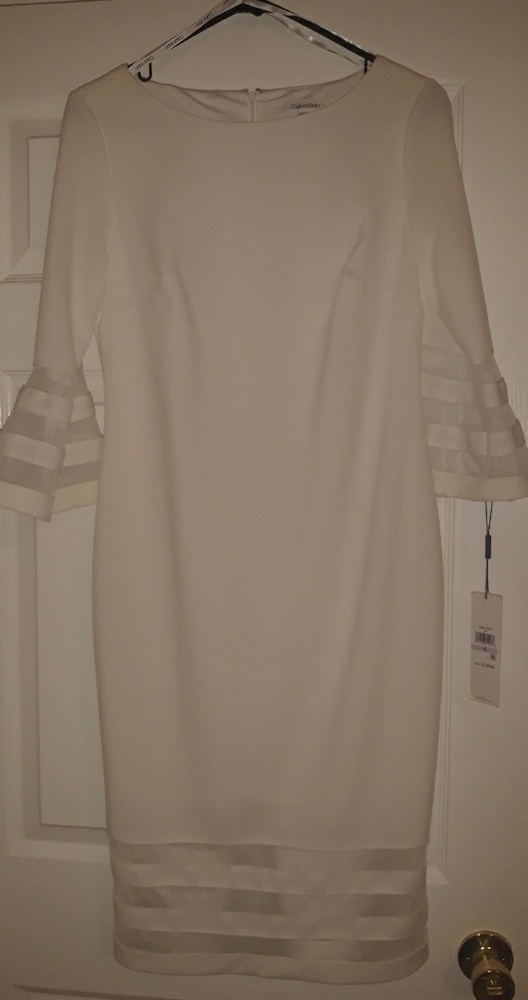 White Calvin Klein Dress
